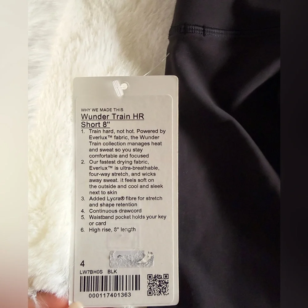 Lululemon Wunder Train High-Rise Short 8